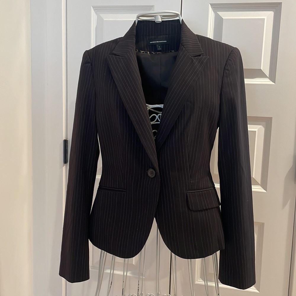 Express One Button Blazer - image 2